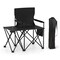 Foldable Camping Chair Oversized with Side Table Mesh Storage Pockets